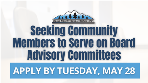 Seeking Community Members to Serve on Board Advisory Committees